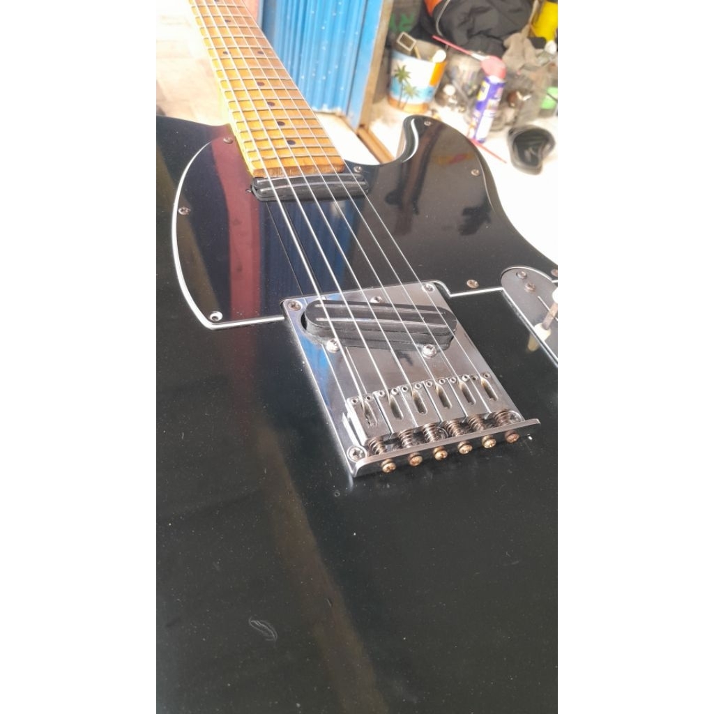 gitar listrik bukan ori model telecaster