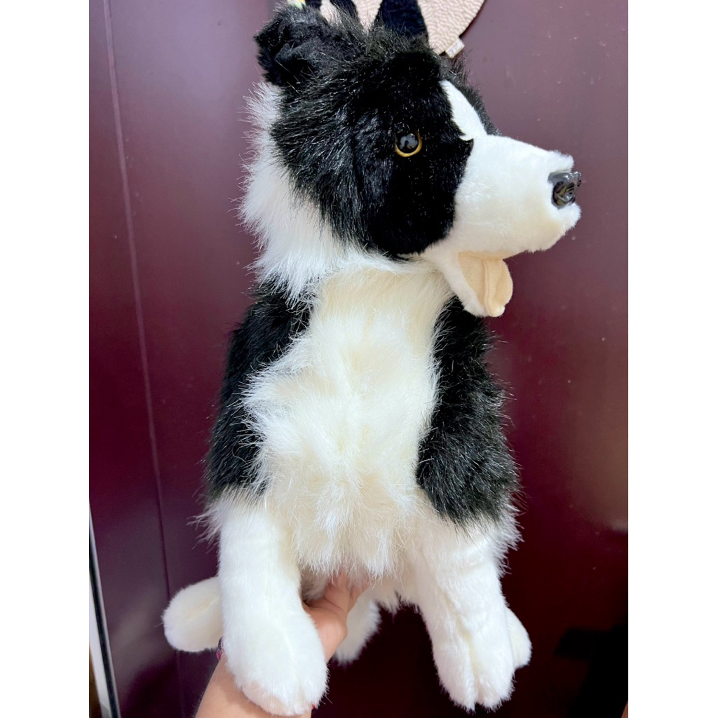 Boneka Anjing Border Collie Cutting Brand ukuran 38 Cm