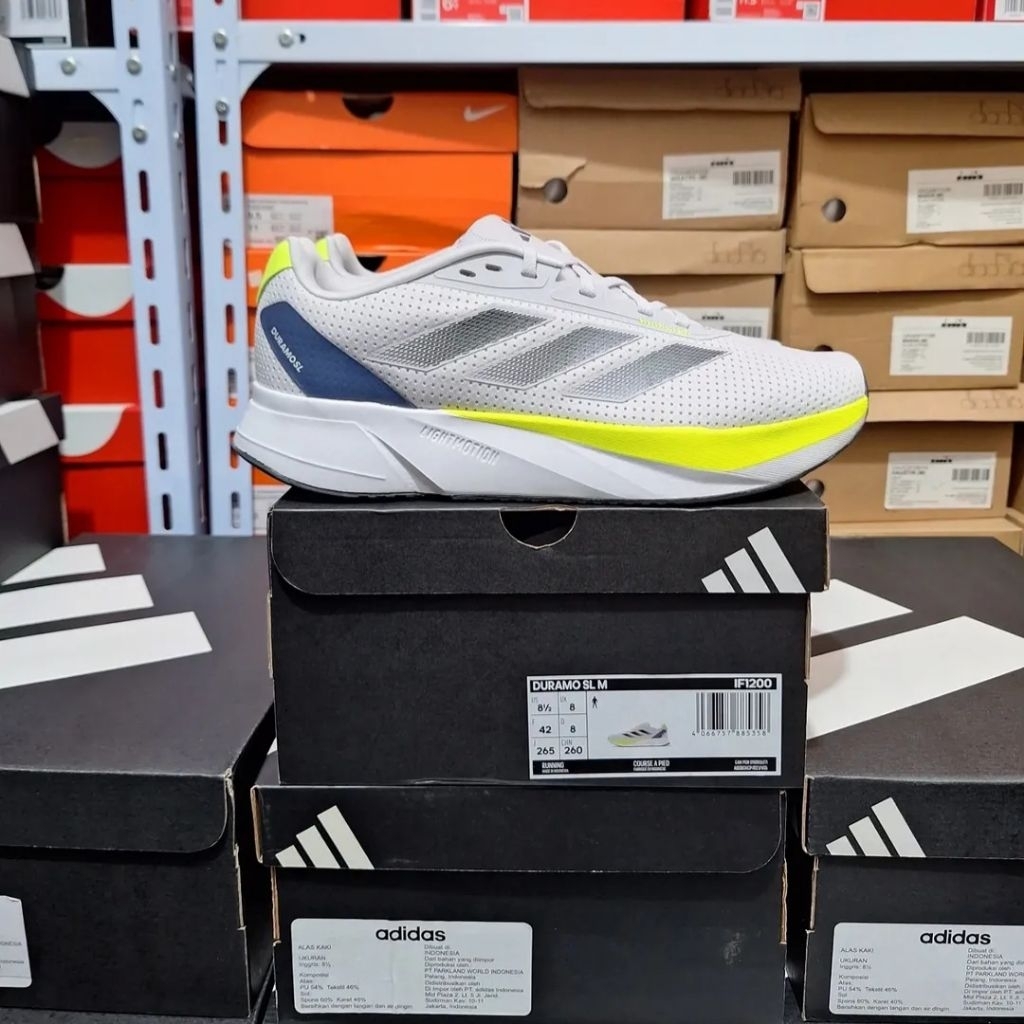 Sepatu Lari Adidas Duramo SL Pria Original - Ringan