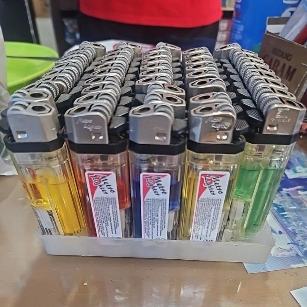 korek api / mancis metro lighter