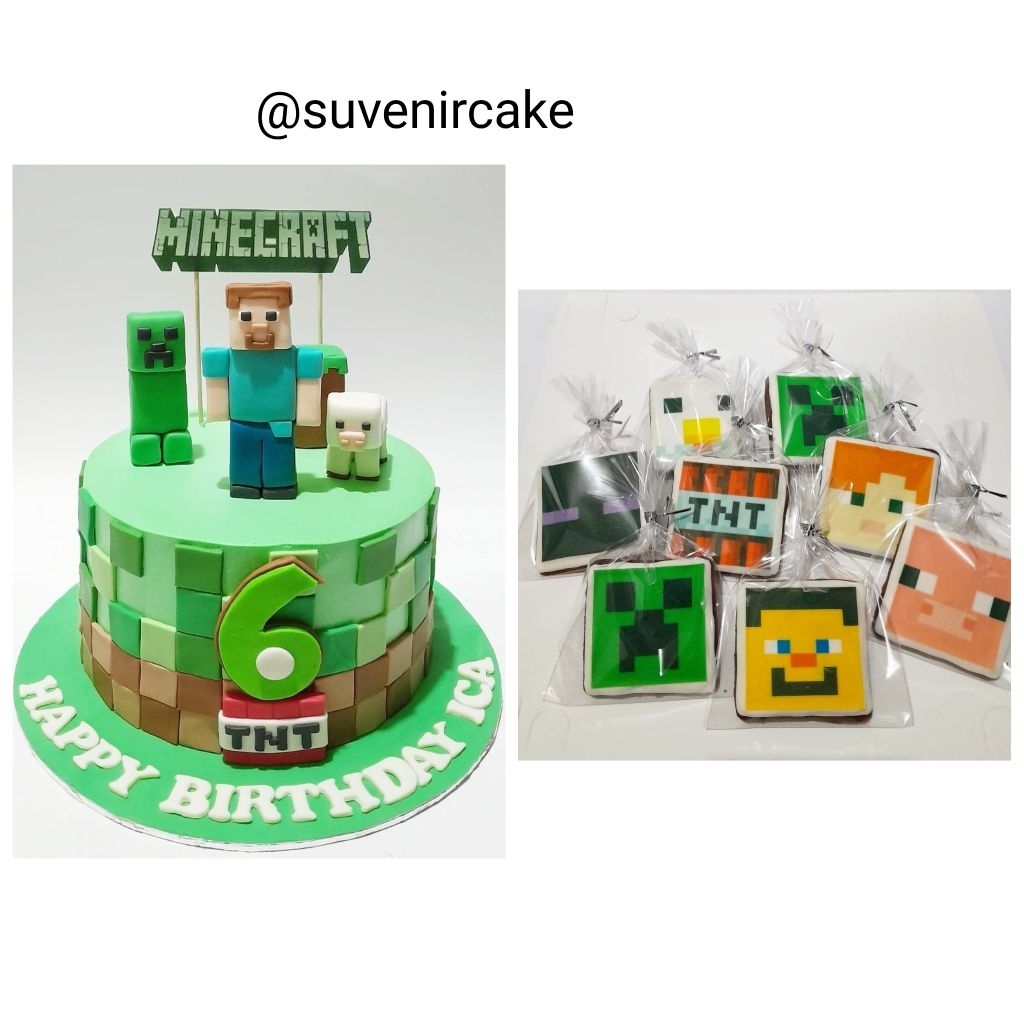 Cake Roblox/kue ulang tahun roblox/kue ultah roblox/kue ulang tahun tema roblox/kue ultah tema roblo