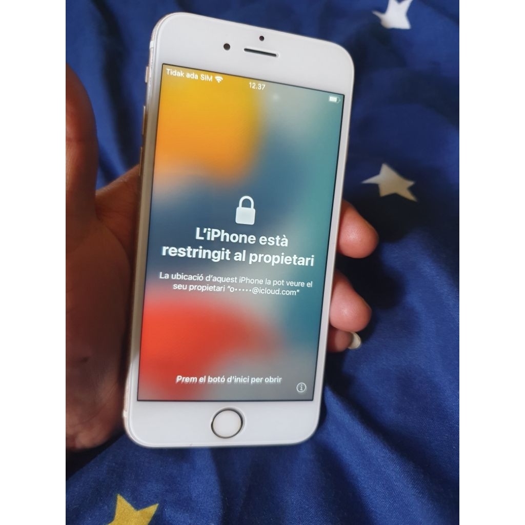 iphone 6s gold 64gb, minus  lock icloud