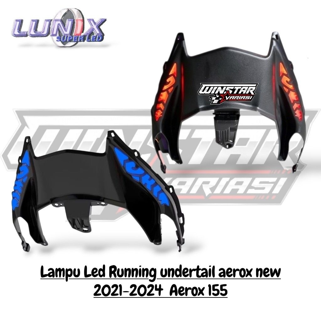 Lampu Led Running Undertail Aerox New Aerox 155 2021-2024 List Sen Running