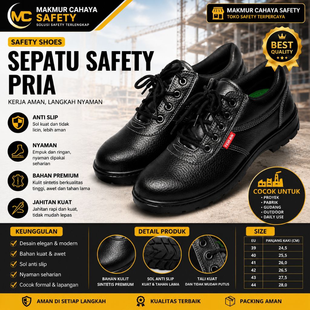 SEPATU SAFETY OPUS 02 TALI / SEPATU SAFETY