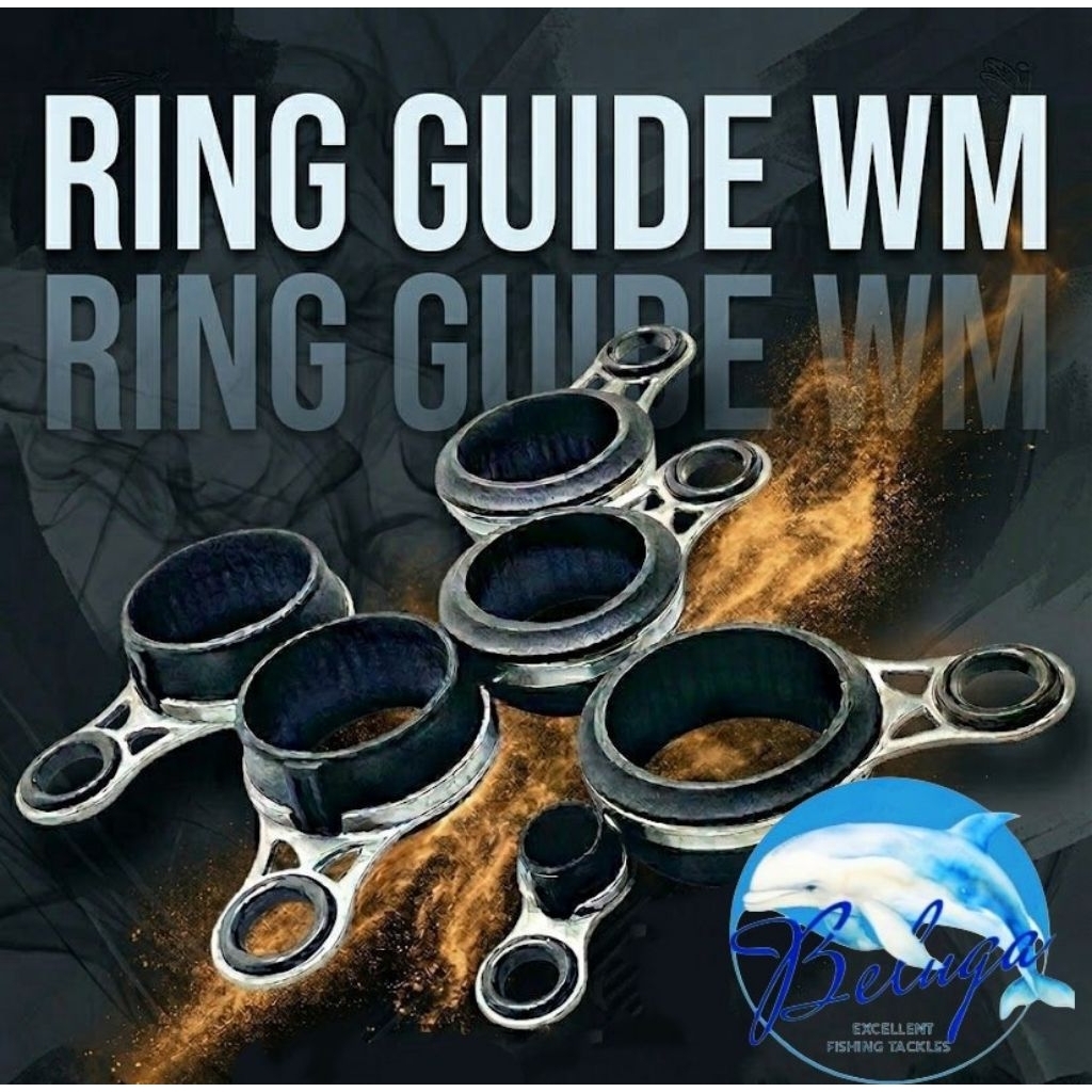 Kolong RING JALAN ANTENA Guide Cincin Set Teleskopik Untuk Joran Pancing Antena Teleskopik | Size : 