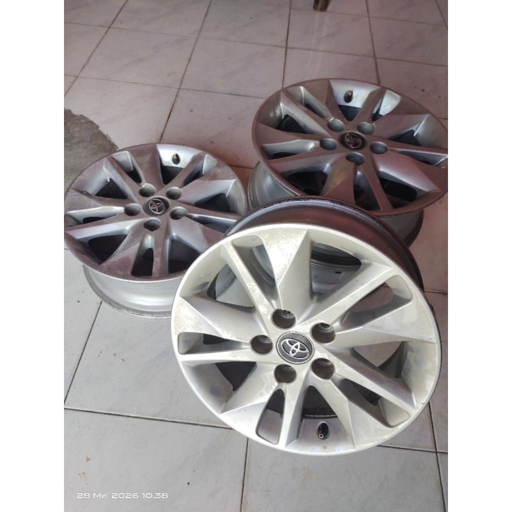 VELG SECOND STANDAR MOBIL INNOVA REBORN R16 PCD 5X114