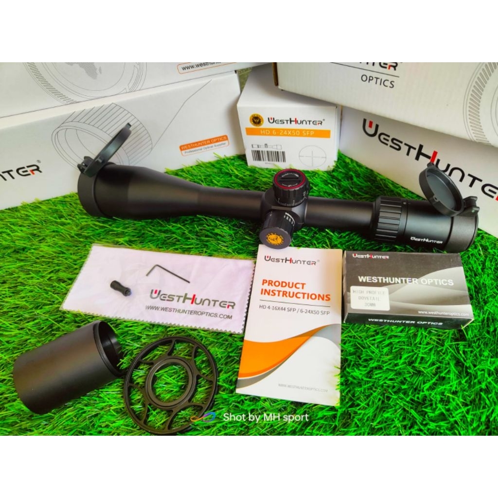 telescope WESTHUNTER HD 6-24x50 SFP