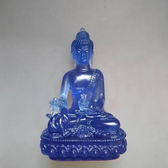 Patung Buddha Obat Yo Se Hut Medicine Buddha Bhaisajya Guru size L
