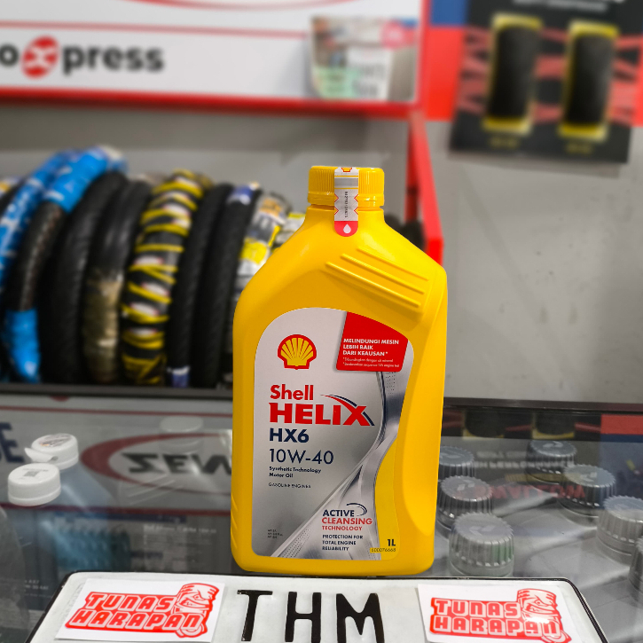 OLI MOBIL SHELL HELIX HX6 10W-40 | HX6 4 LITER | HX6 1 LITER | 100% ORIGINAL