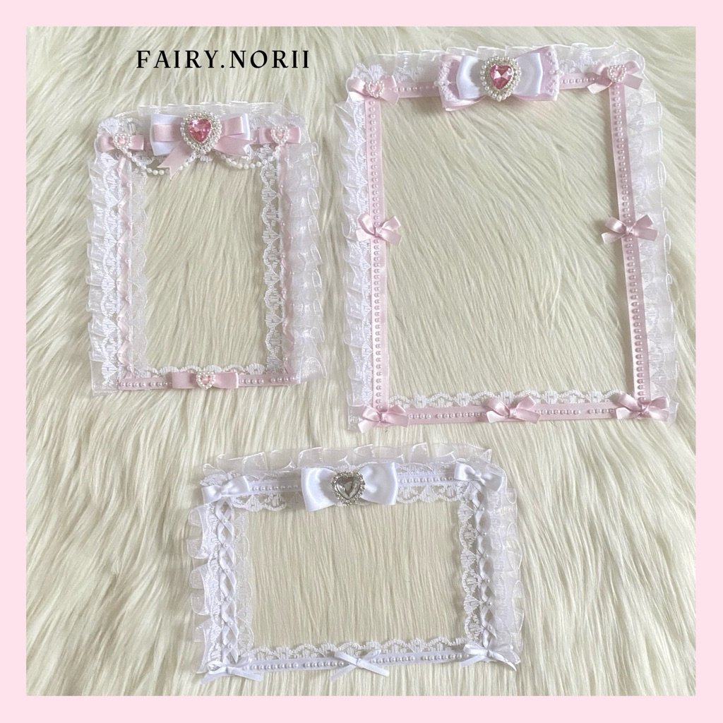 Acrylic Frame Magnet Decoration Photocard || Photocard Deco * PLEASE READ DESKRIPSI BEFORE ORDER*