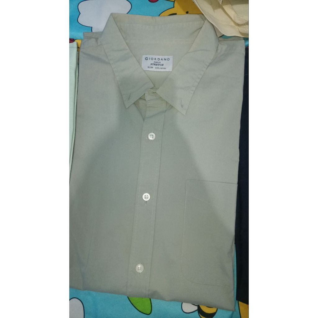 Preloved kemeja pria lengan panjang merk Giordano