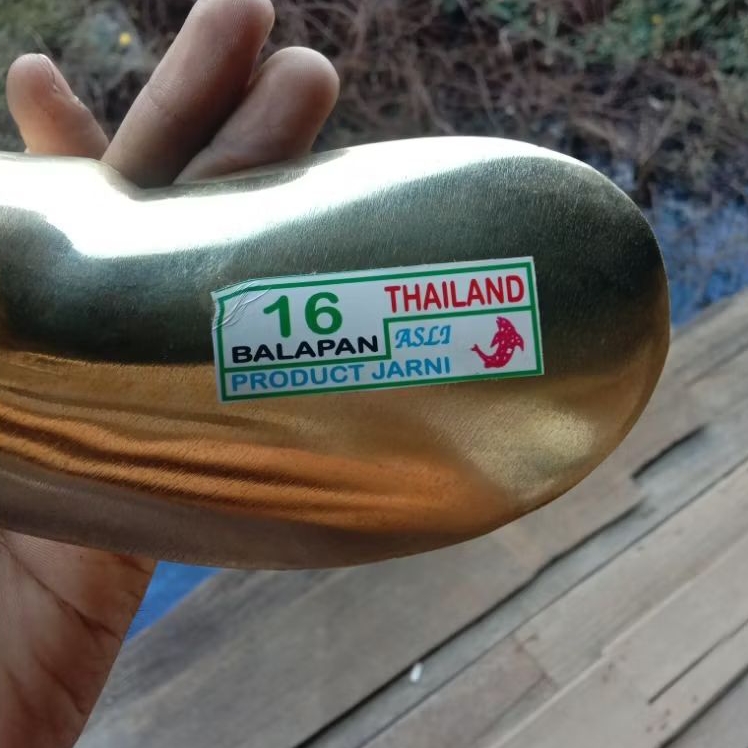 Kipas Kapal Kuningan Perahu Balap 16 Thailand