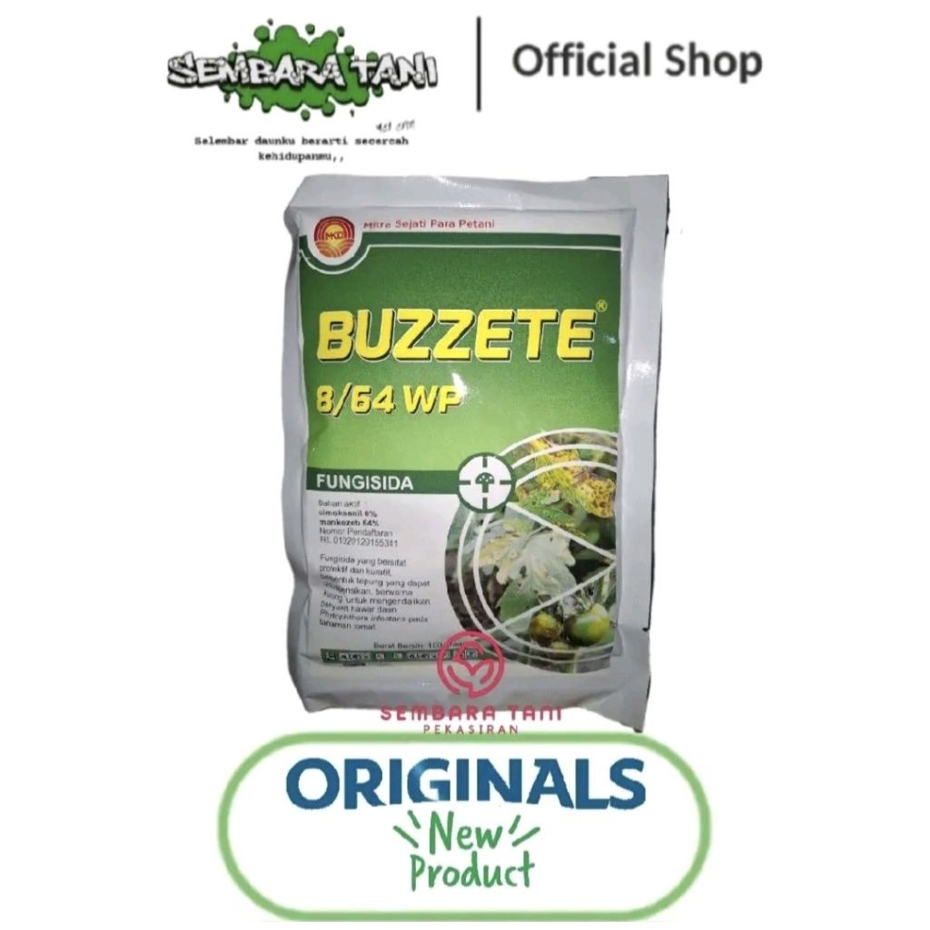 BUZZETE 100GR | FUNGISIDA | SIMOKSANIL DAN MANKOZEB