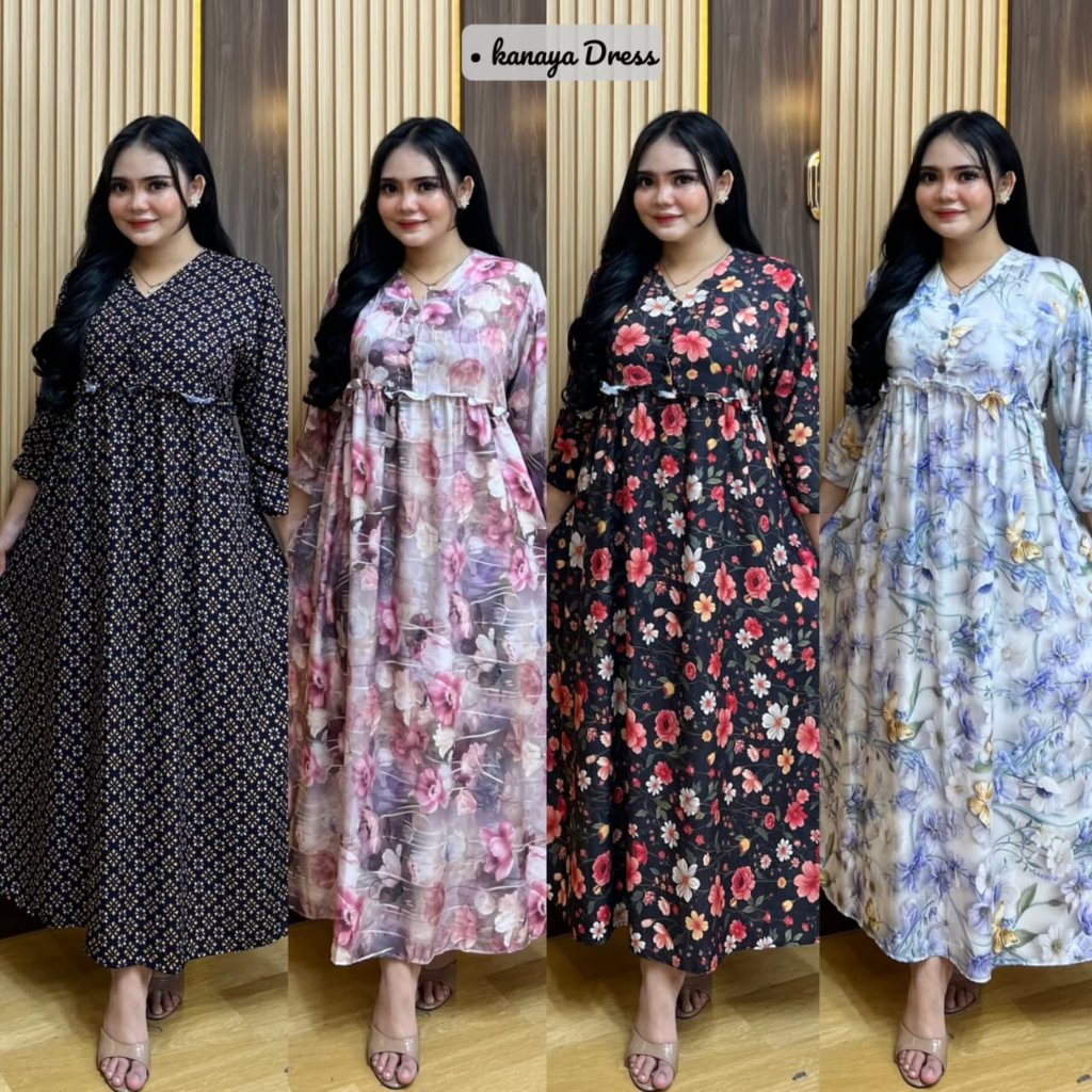 KANAYA DRESS ORIGINAL ARABELLA // DASTER RAYON KANAYA JUMBO
