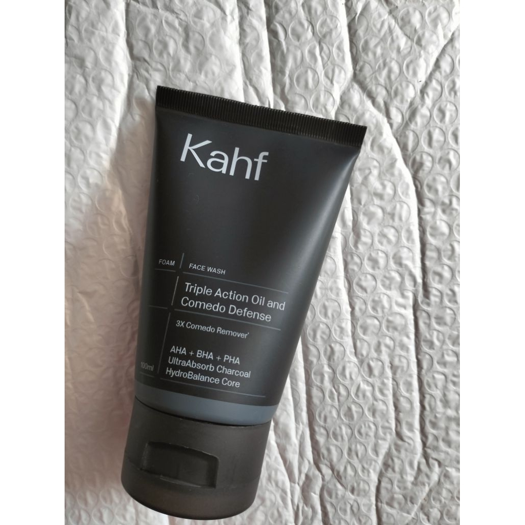 Kahf Face Wash Triple Action Oil And Comedo Defense 100ml - KAHF OIL