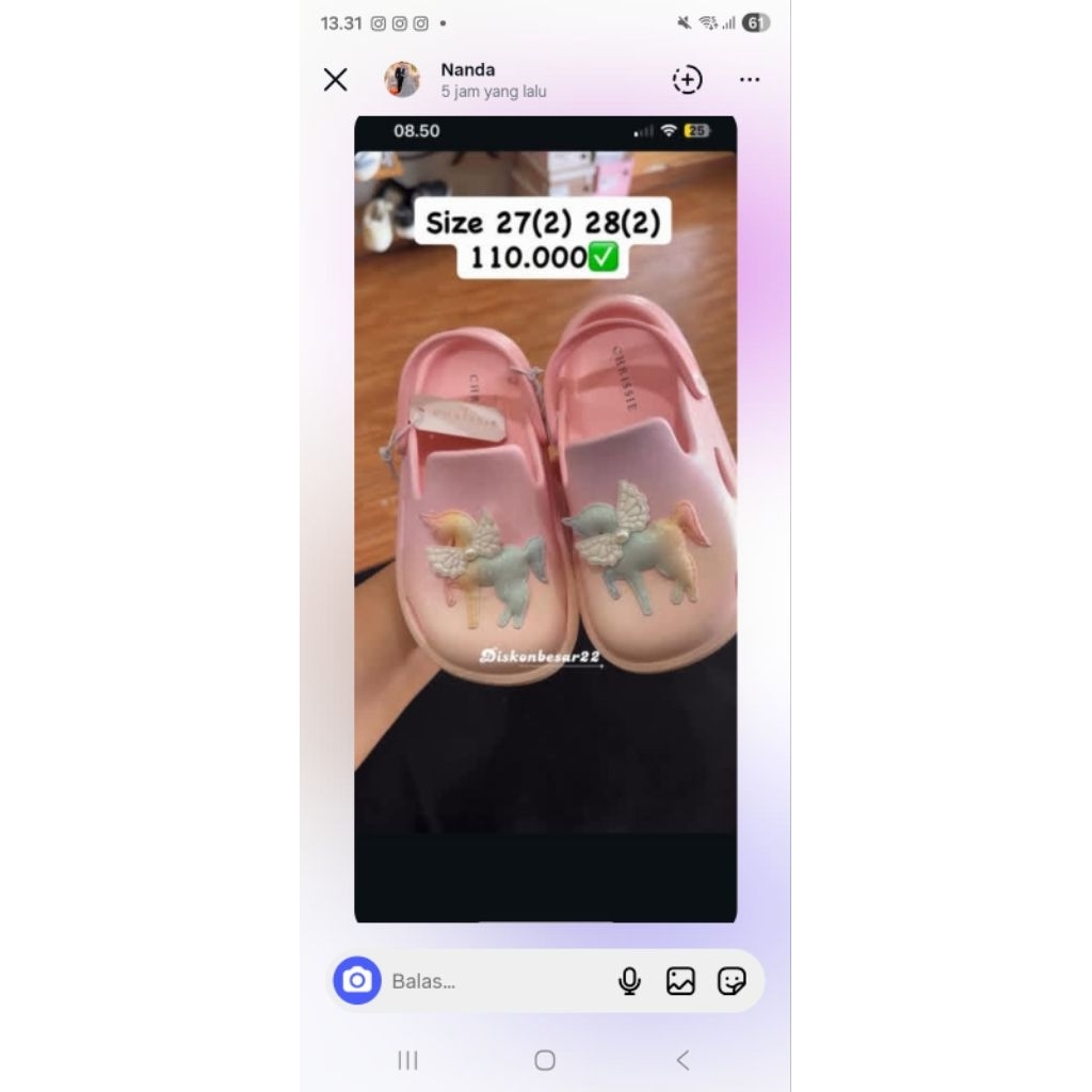 sendal anak payless
