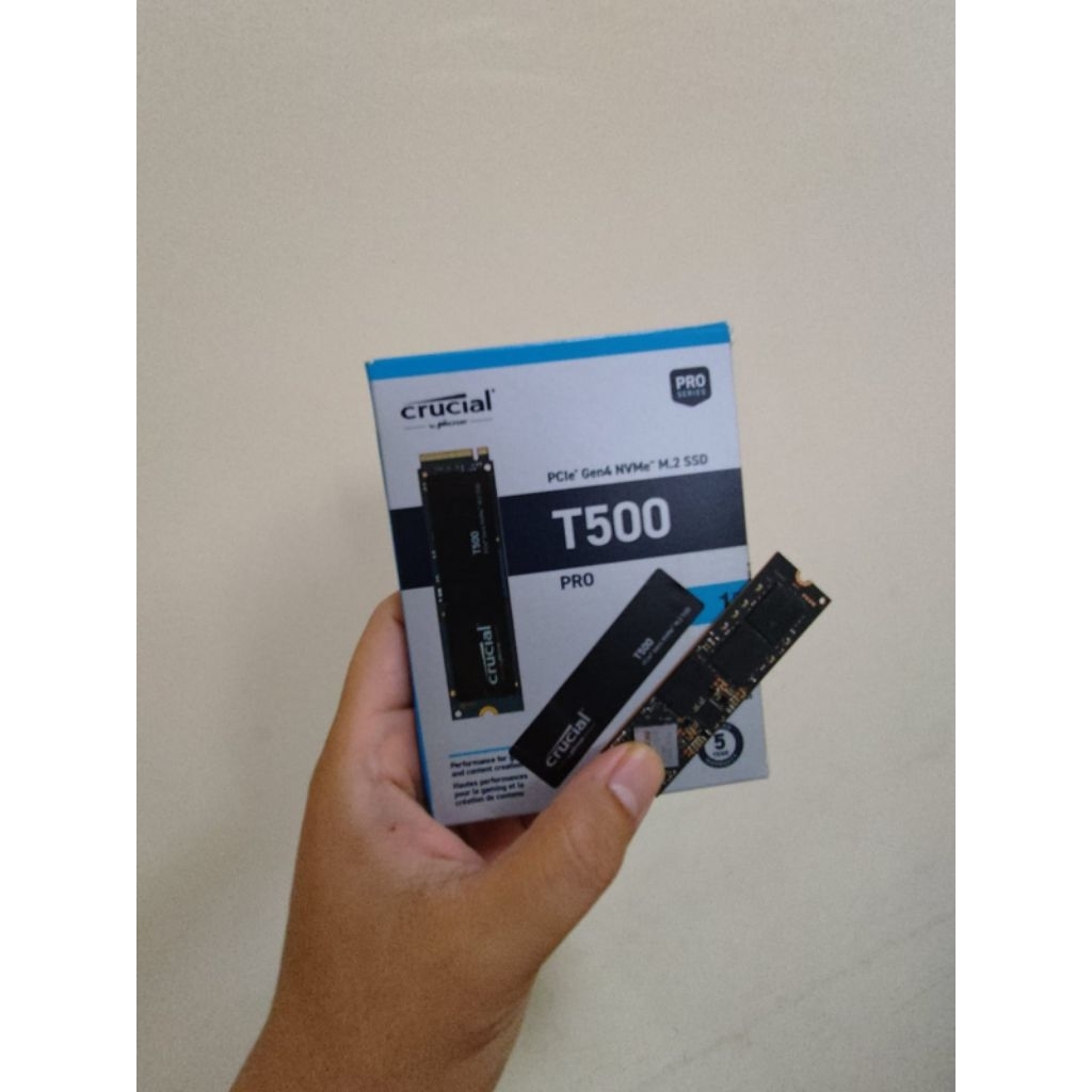 Crucial T500 Pro 1TB PCIe Gen4 NVMe M.2 SSD