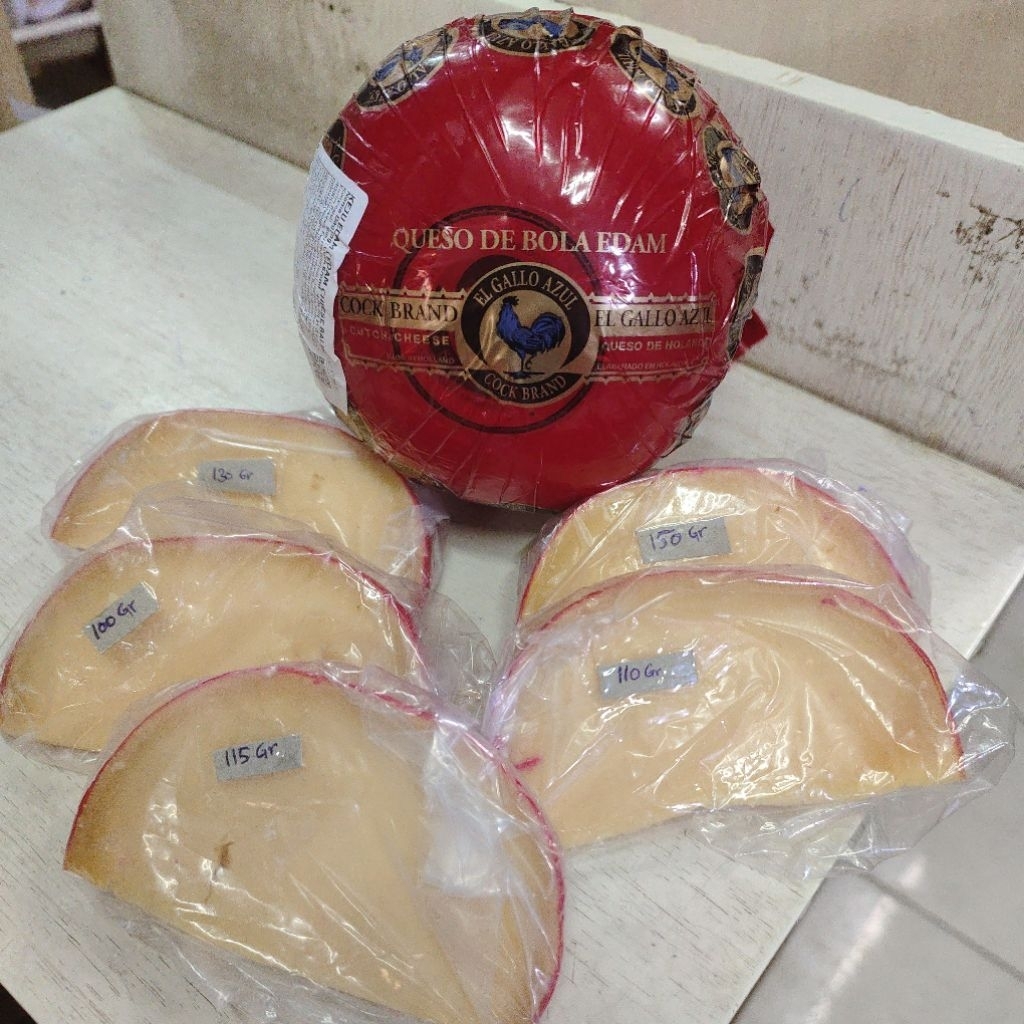 keju edam edam cheeseball (keju apel) (keju tua) potongan cap ayam emas