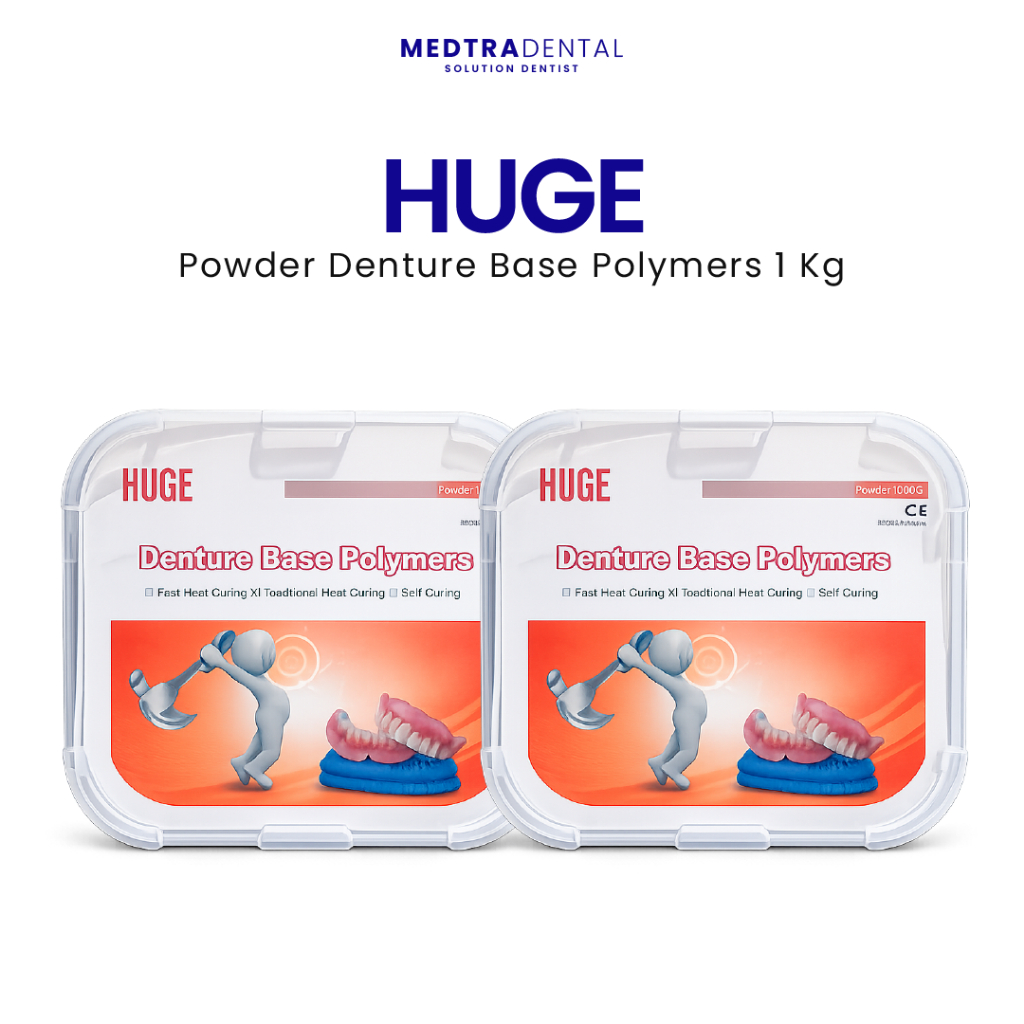 Medtradent - Huge Dental Powder Denture Base Polymers 1 kg