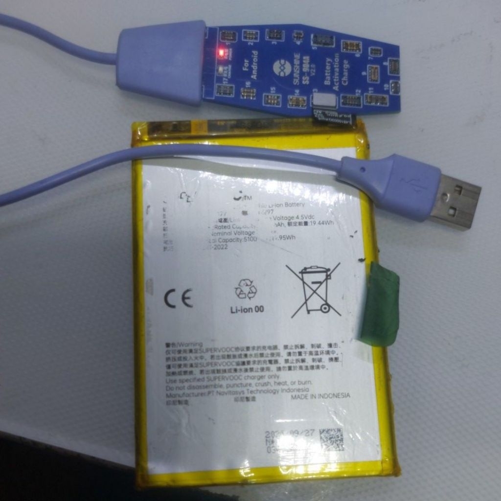 BATERAI ORI OPPO A3X BEKAS