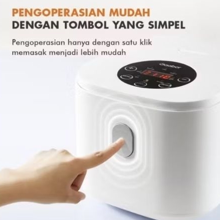 Gaboor Rice Cooker 1 Liter Low watt 400 W ORI NEW 3 in 1 penanak nasi