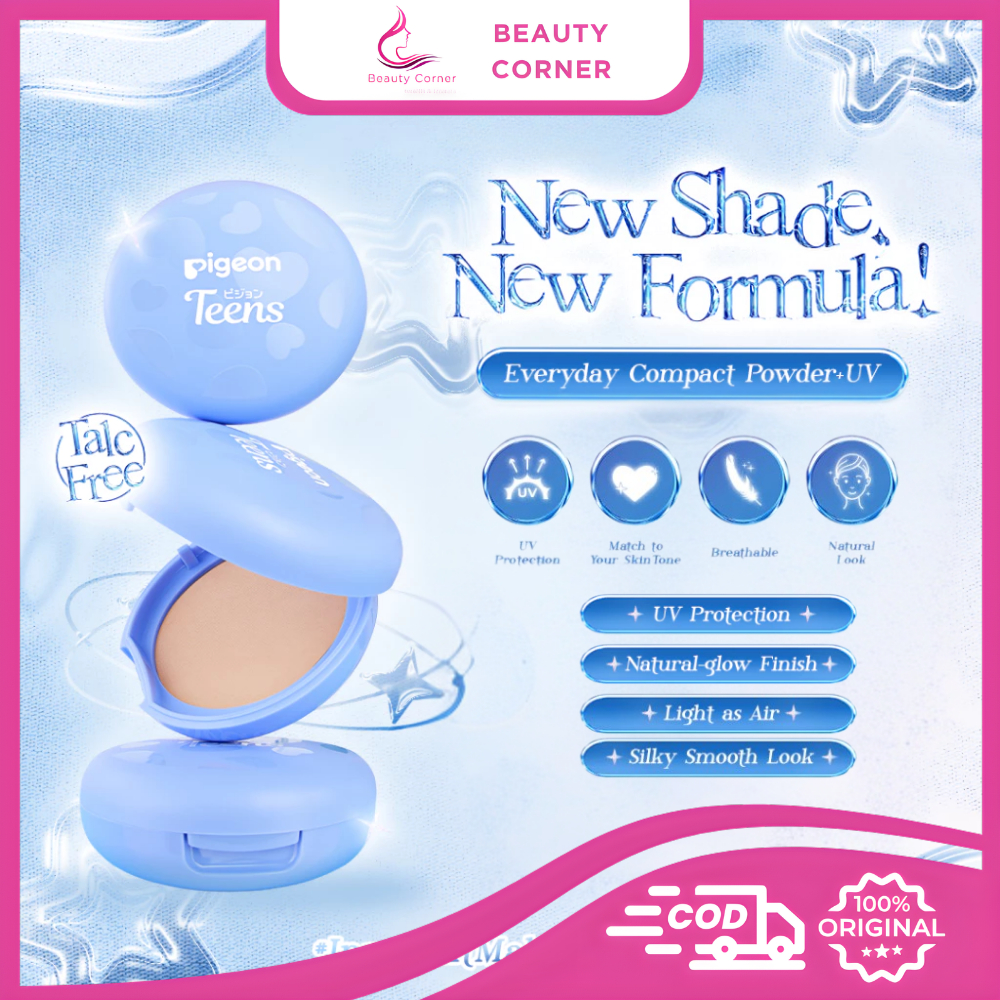 Pigeon Teens Everyday Compact Powder + UV Filter