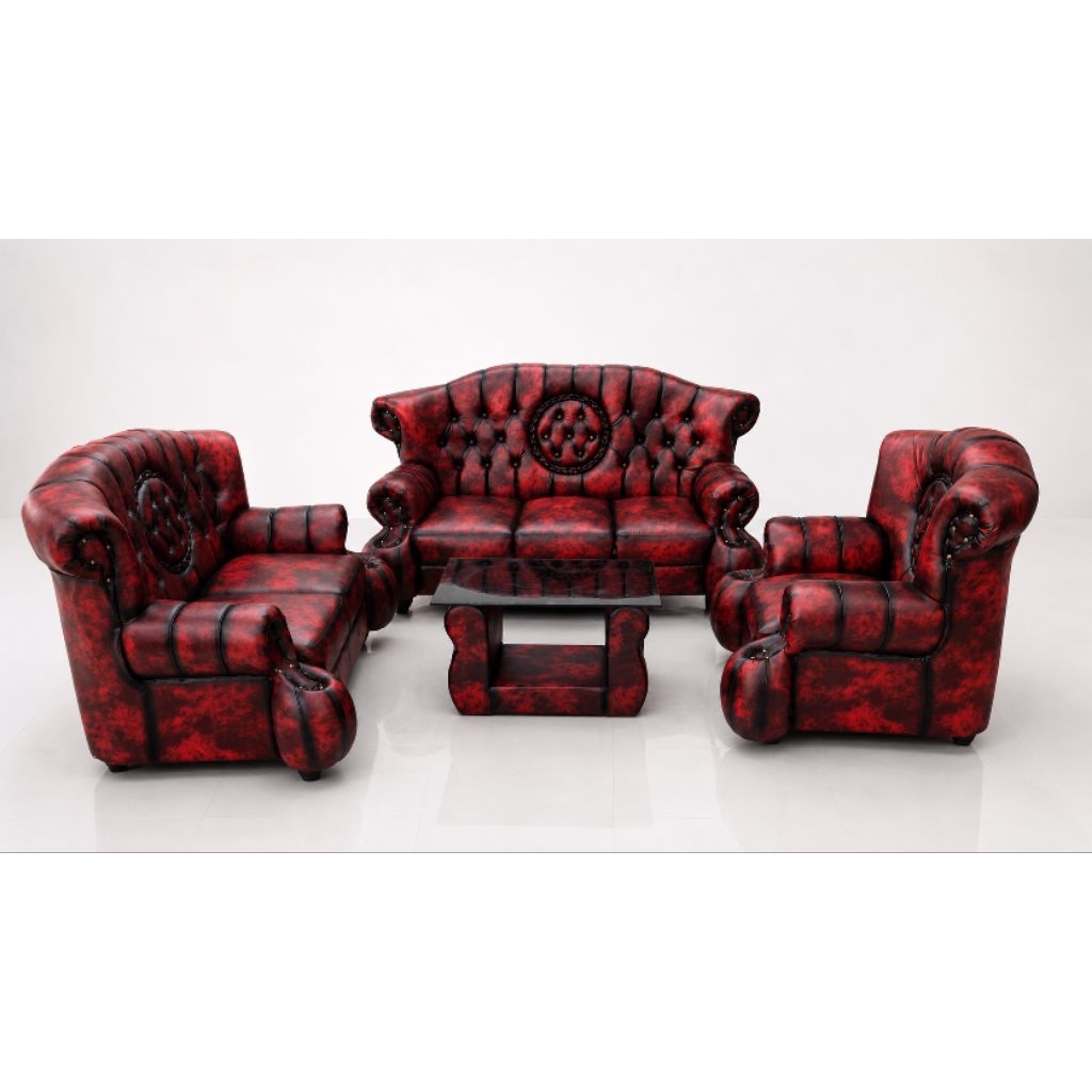 sofa ruang tamu set wosh oscar  jumbo 1 set premium