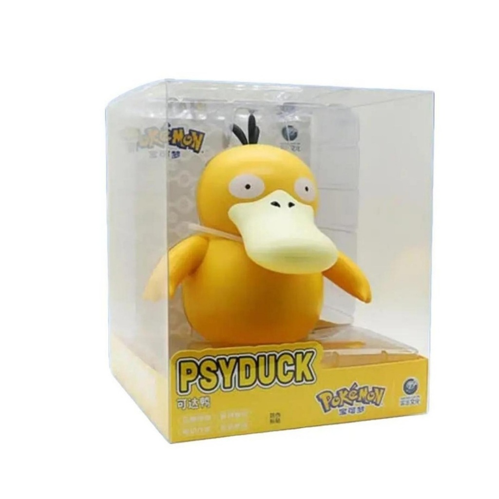 Pokemon Figure Electric Psyduck Original - Mainan Koleksi Figur Robot Psyduck