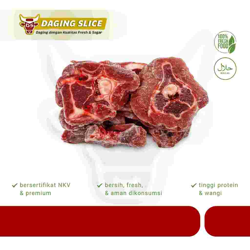 Buntut Sapi AUS 500gr Mix Cut Premium Veal Bandung