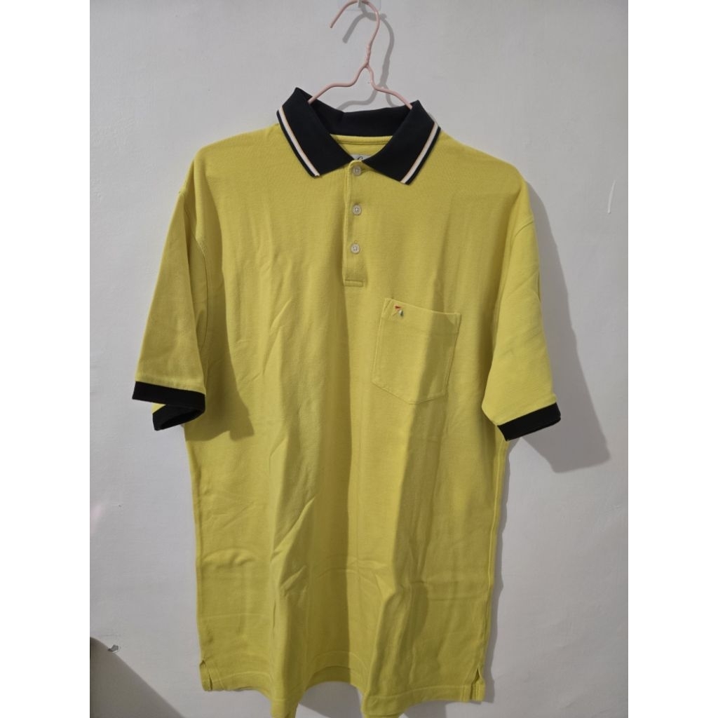 (Preloved) Kemeja Polo Arnold Palmer Kuning