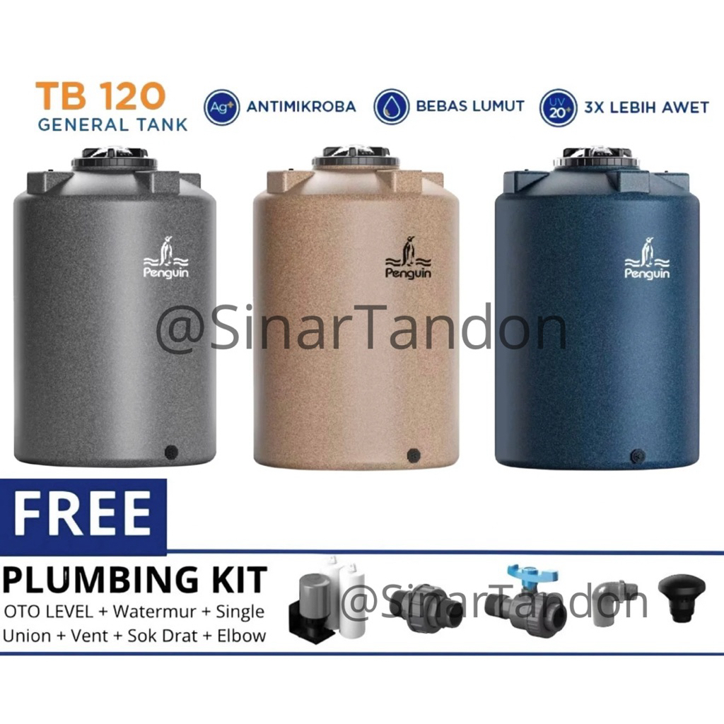 Tangki air / Tandon air / Tangki penguin 1200 Liter  - TB 120 Penguin