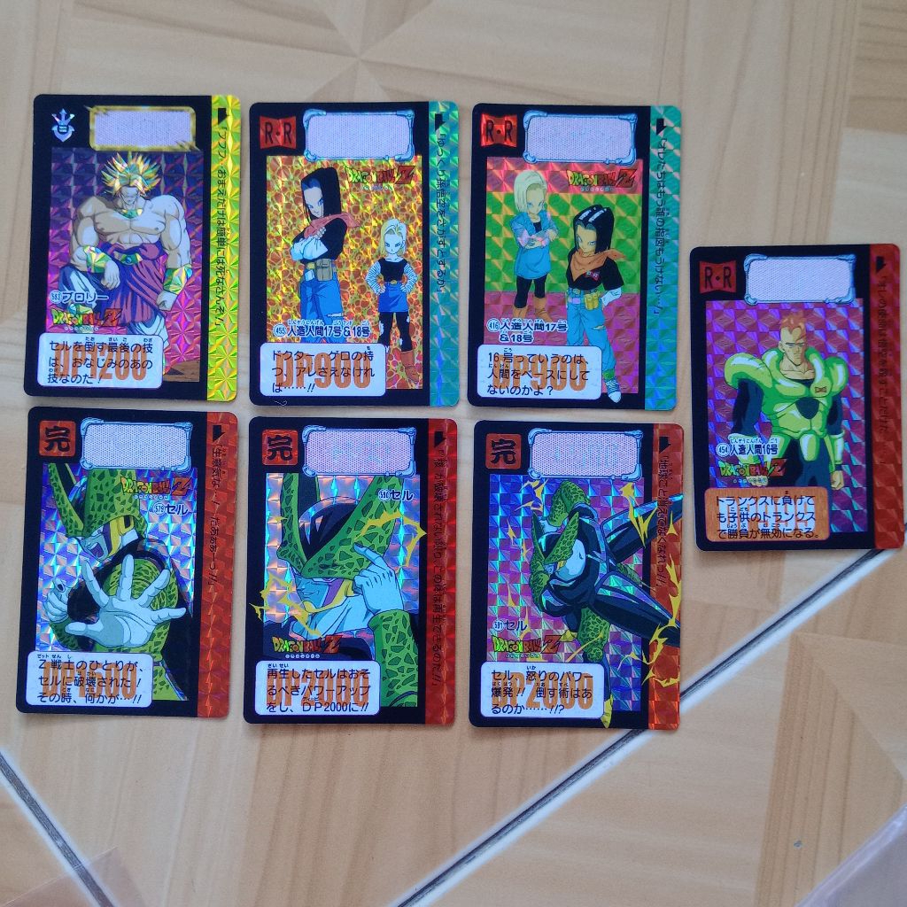 kartu Dragon ball ball hondan prism premium set Bandai original Japan Dragonball carddass
