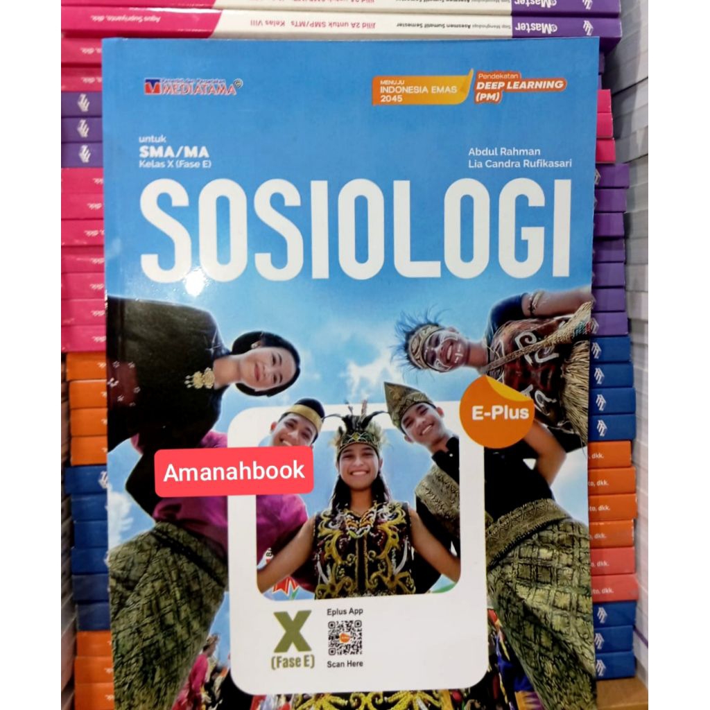 E Plus Sosiologi SMA Kelas 10 Kurikulum Merdeka Mediatama