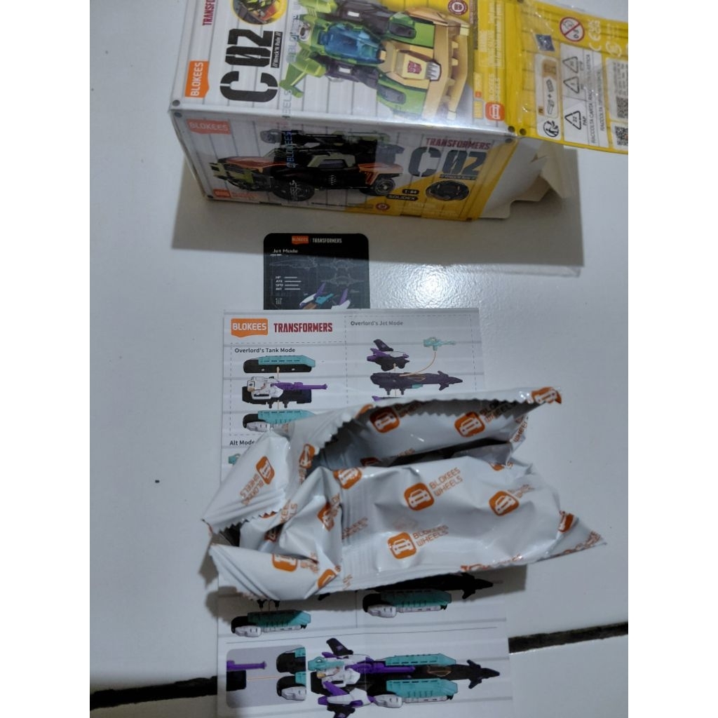Blokees C02 Transformers - Overlord Jet Mode