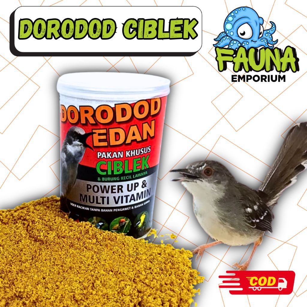 Sempati Dorodod Edan Ciblek Voer Halus Pakan Harian untuk Burung Ciblek