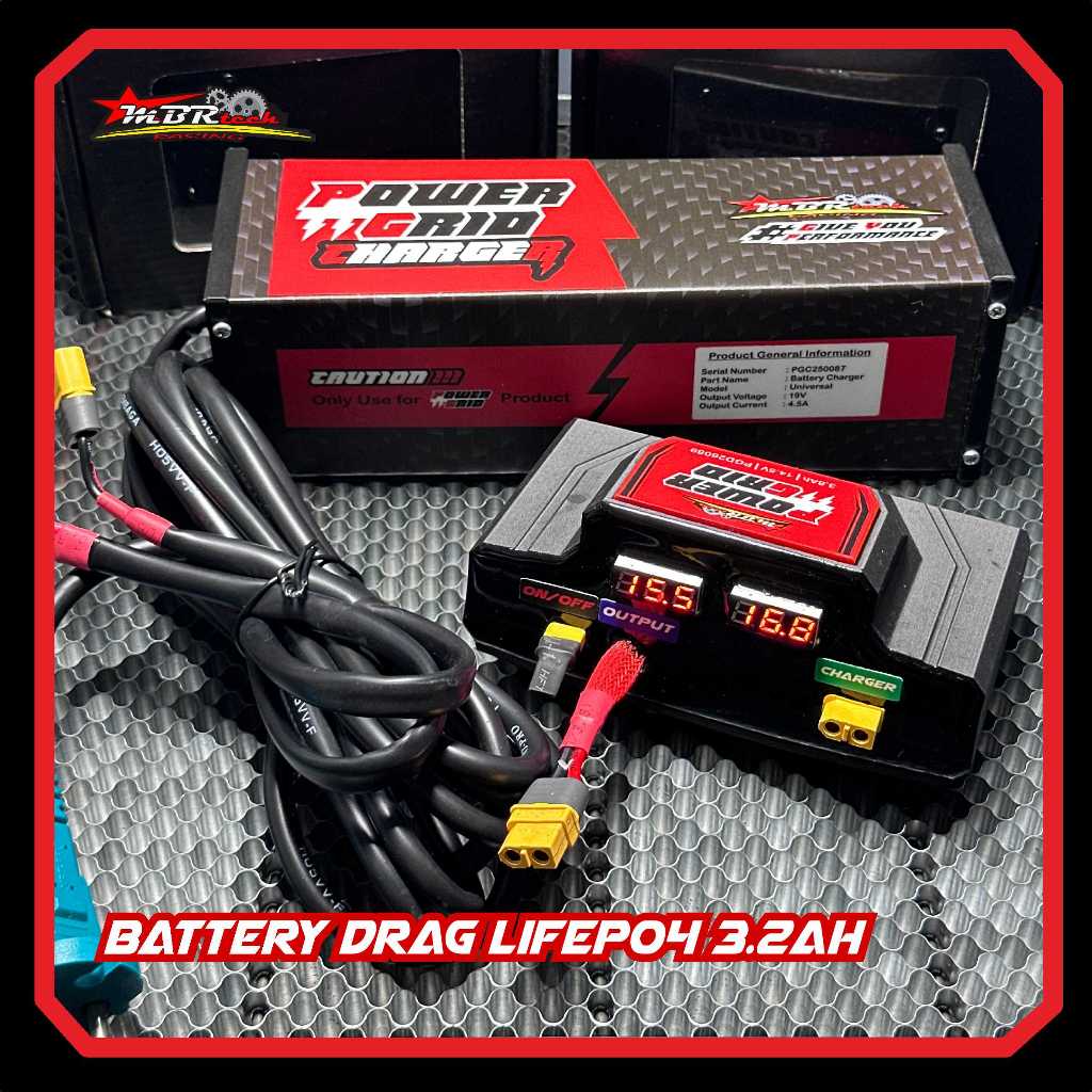 Baterai Drag 3.8Ah Universal LiFePo4 MBRtech