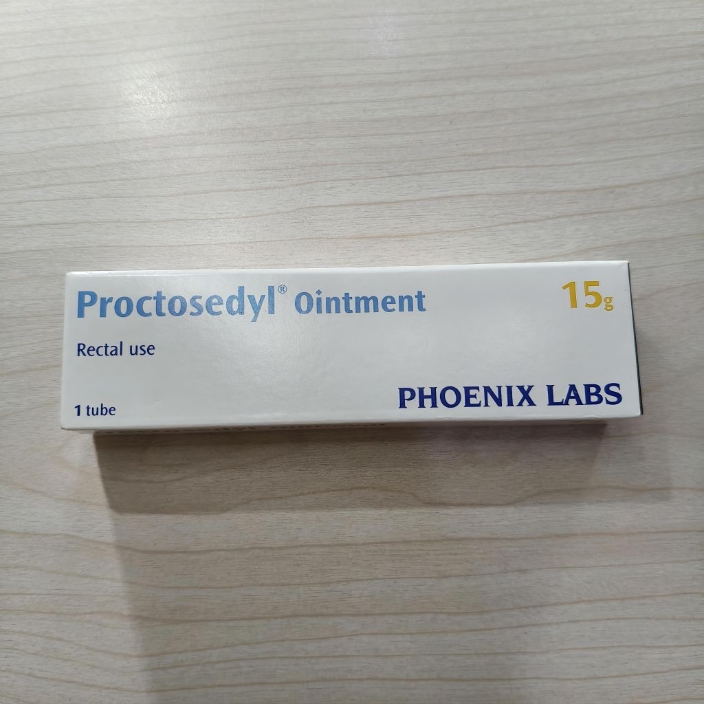 Proctosedyl Ointment 15g Original - Salep Wasir Ambeien Ampuh Import