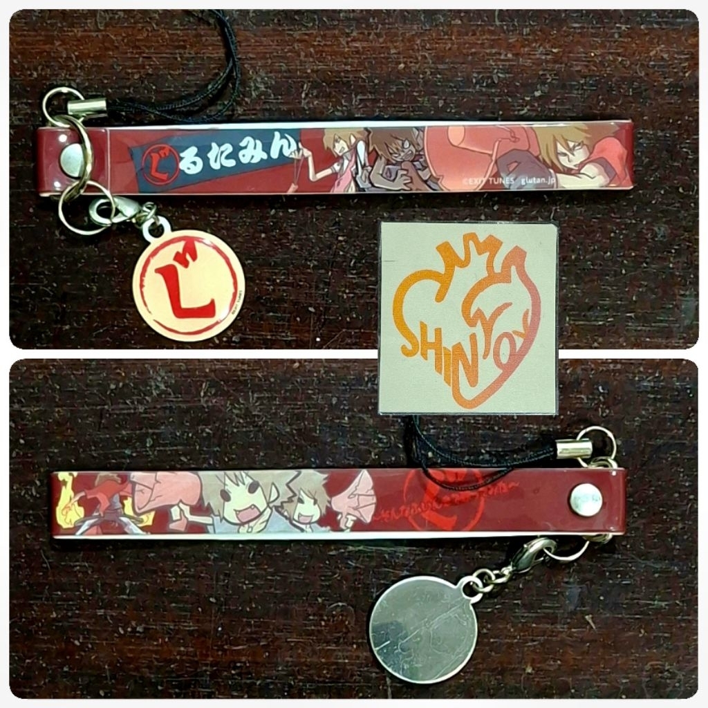 Utaite glutamine metal phonestrap