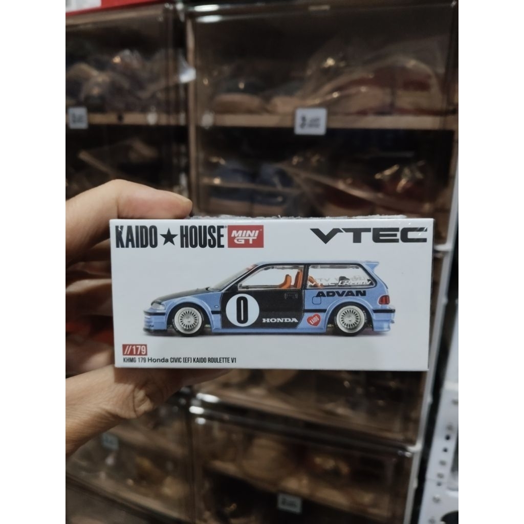 Mini GT Kaido Civic EF Advan No. 179