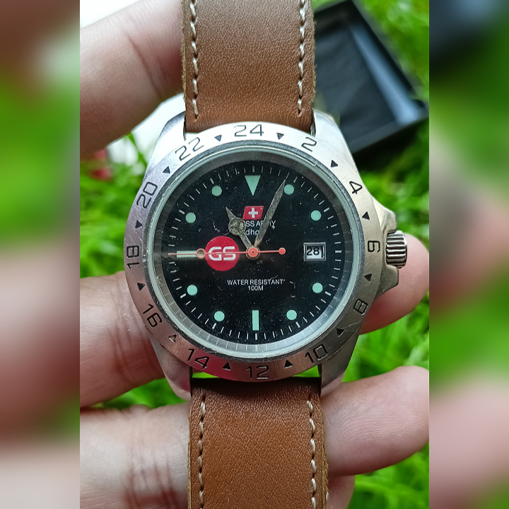 SWISS ARMY DHC+ 2082 Military Watch Original Second | Jam Tangan Pria Preloved