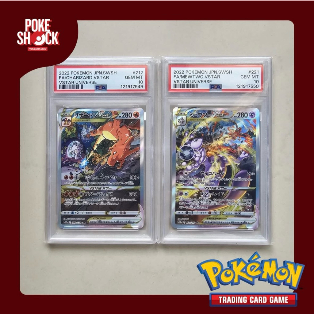 POKESHACK | Pokemon TCG MEWTWO + CHARIZARD VSTAR (SEQUENCE)