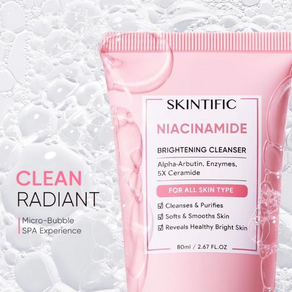 SKINTIFIC NIACINAMIDE CLEANSER