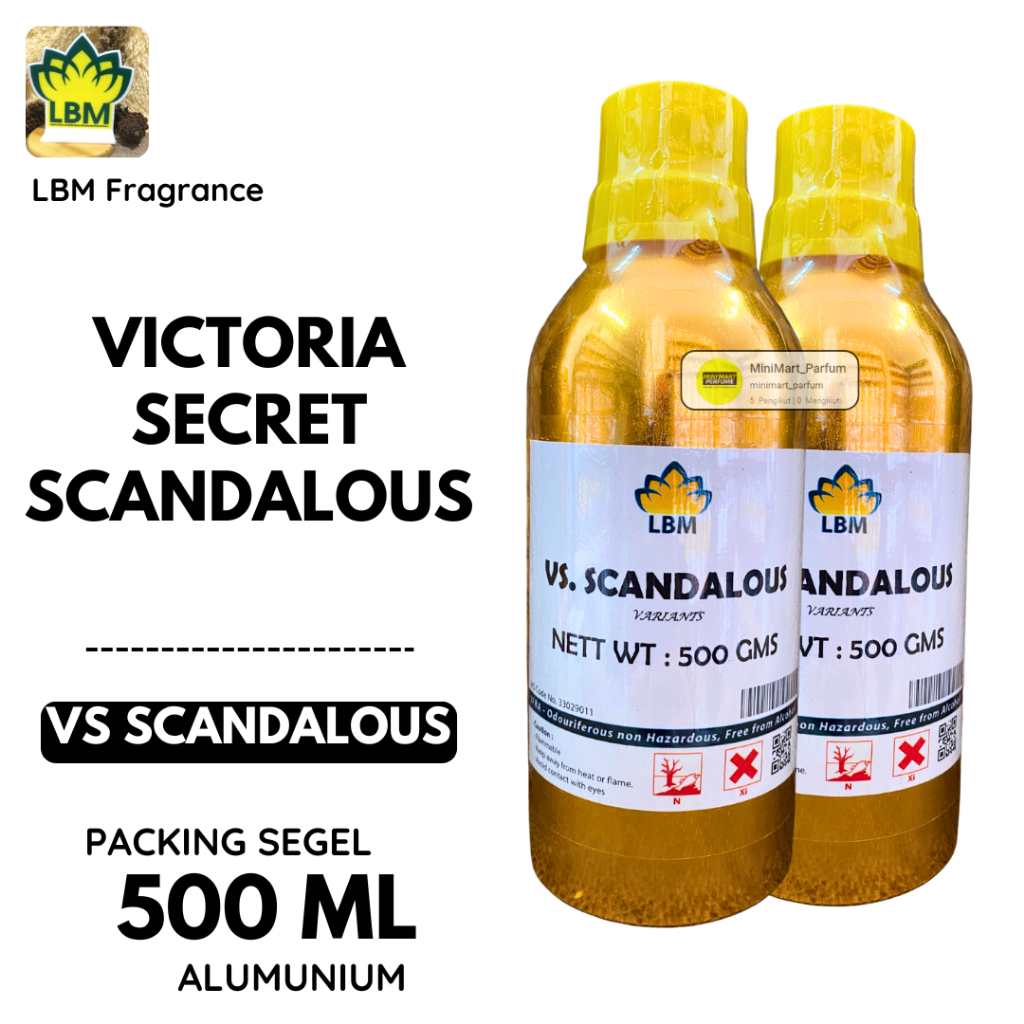 VICTORIA SCANDALOUS ( 500 ML SEGEL ALUMUNIUM ) LBM Fragrance