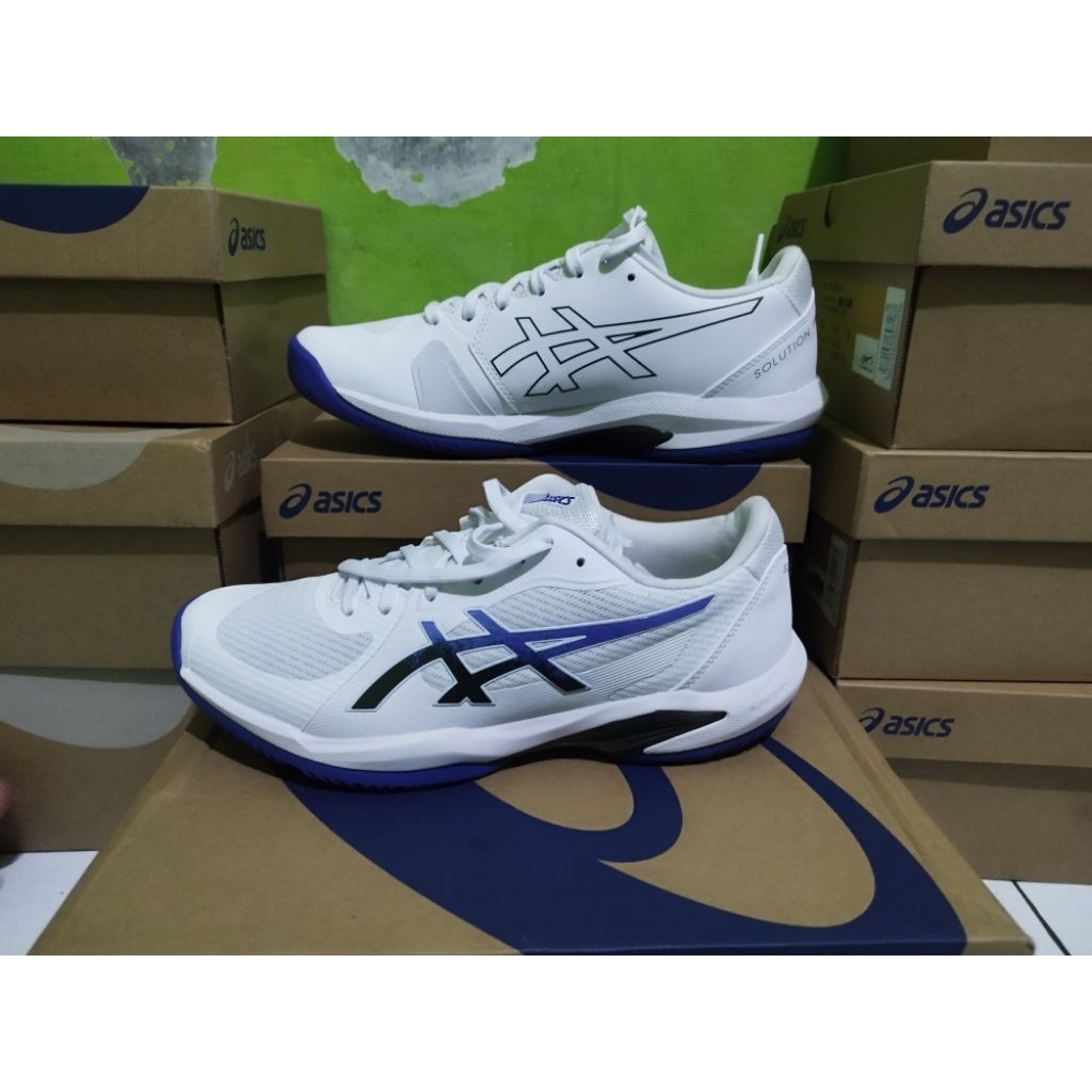 Sepatu tennis Asics Solution Swift FF 2 made in VIETNAM SIZE US 7 1/2 BARU 100% ORIGINAL