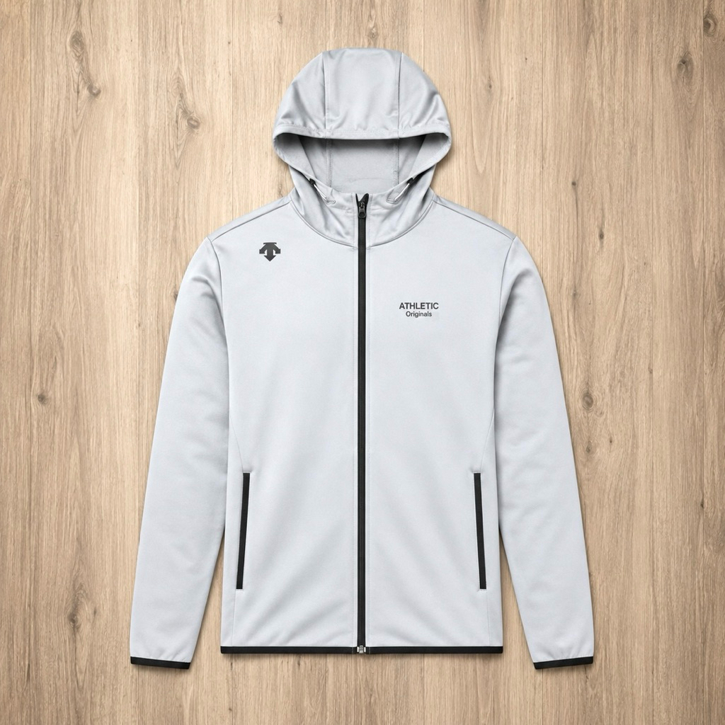 Jacket running Descente Grey Basic Original