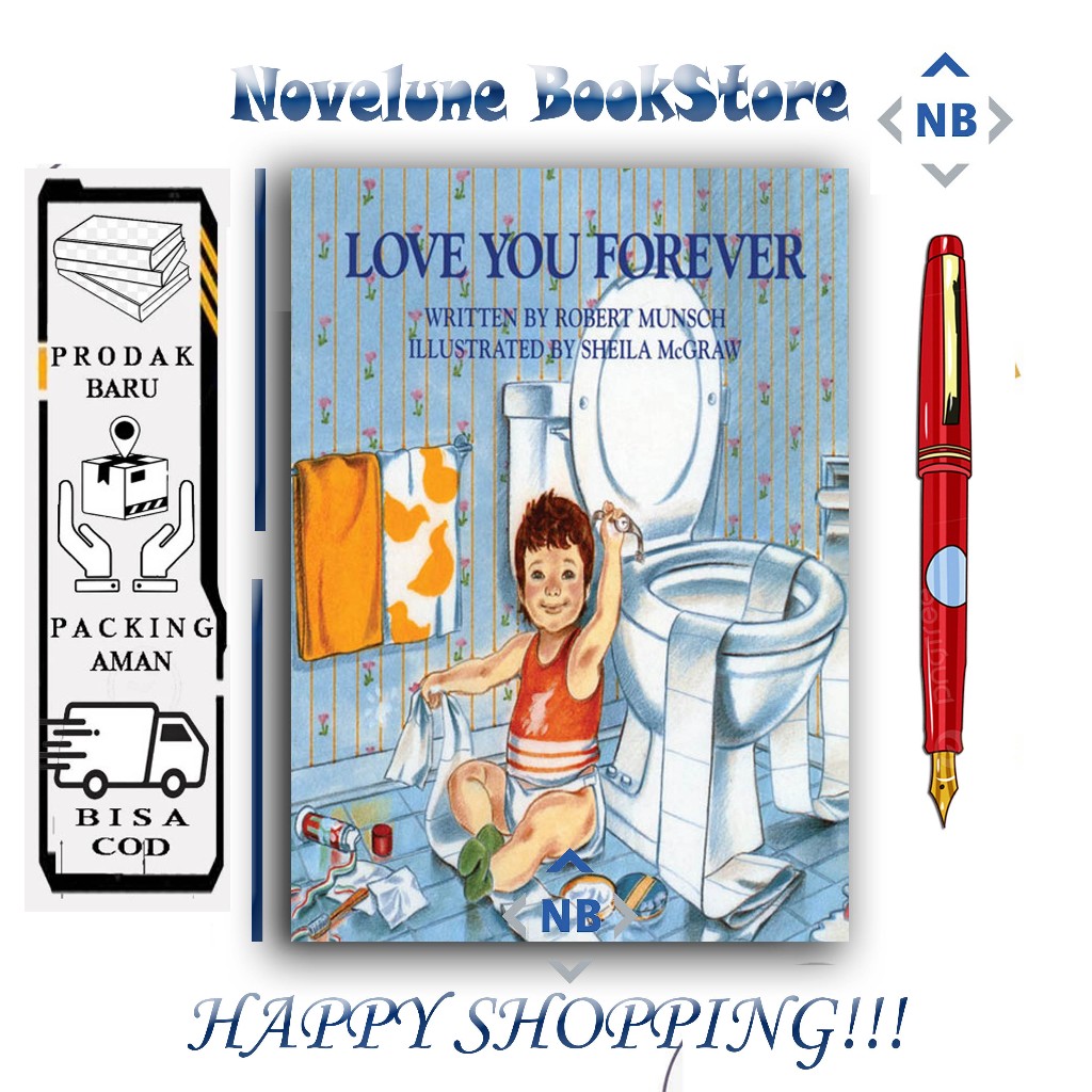 Love You Forever By Robert Munsch (English) - Novelune BookStore