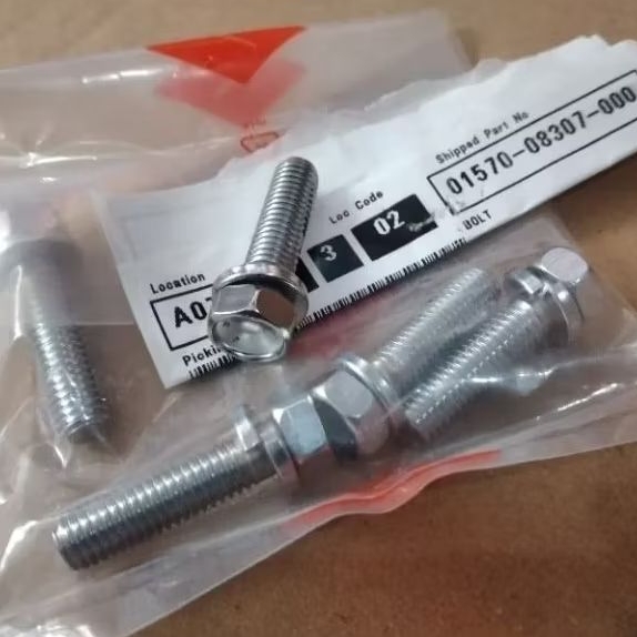BAUT SEGITIGA AS SHOCK DEPAN SATRIA 2 TAK HIU LUMBA SHOGUN 110 TORNADO ORIGINAL SGP