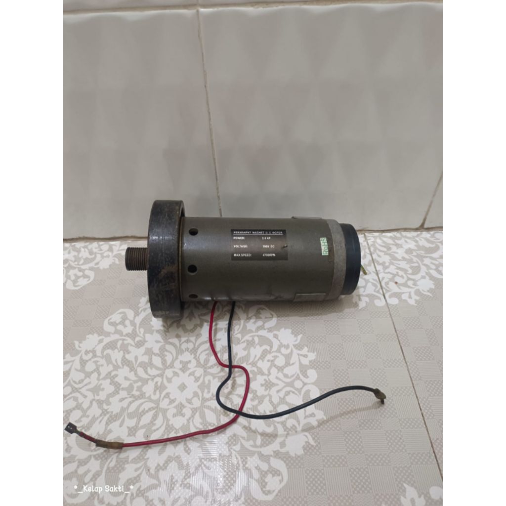Dc Motor Permanent Magnet Ex Treadmill 180V 4700Rpm 2,5Hp