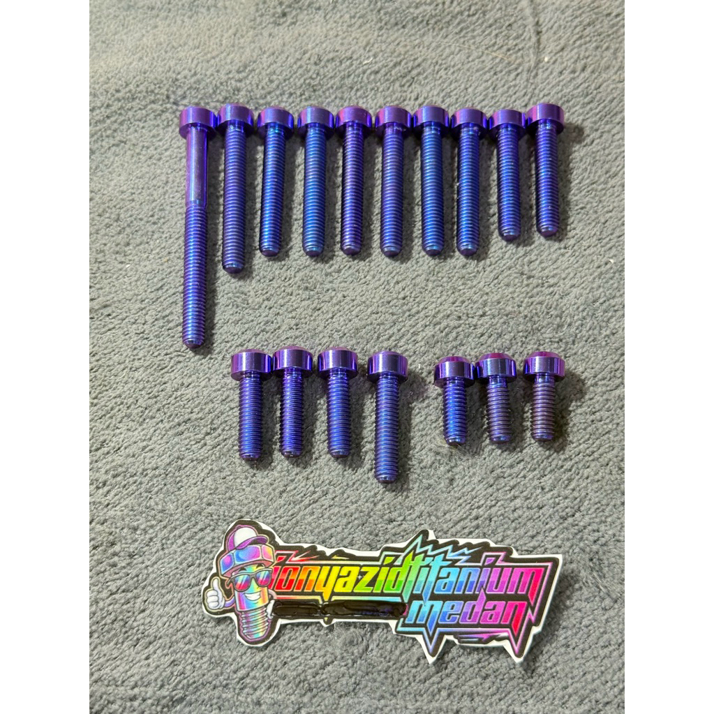BAUT TITANIUM BAK RX KING SET KANAN KIRI