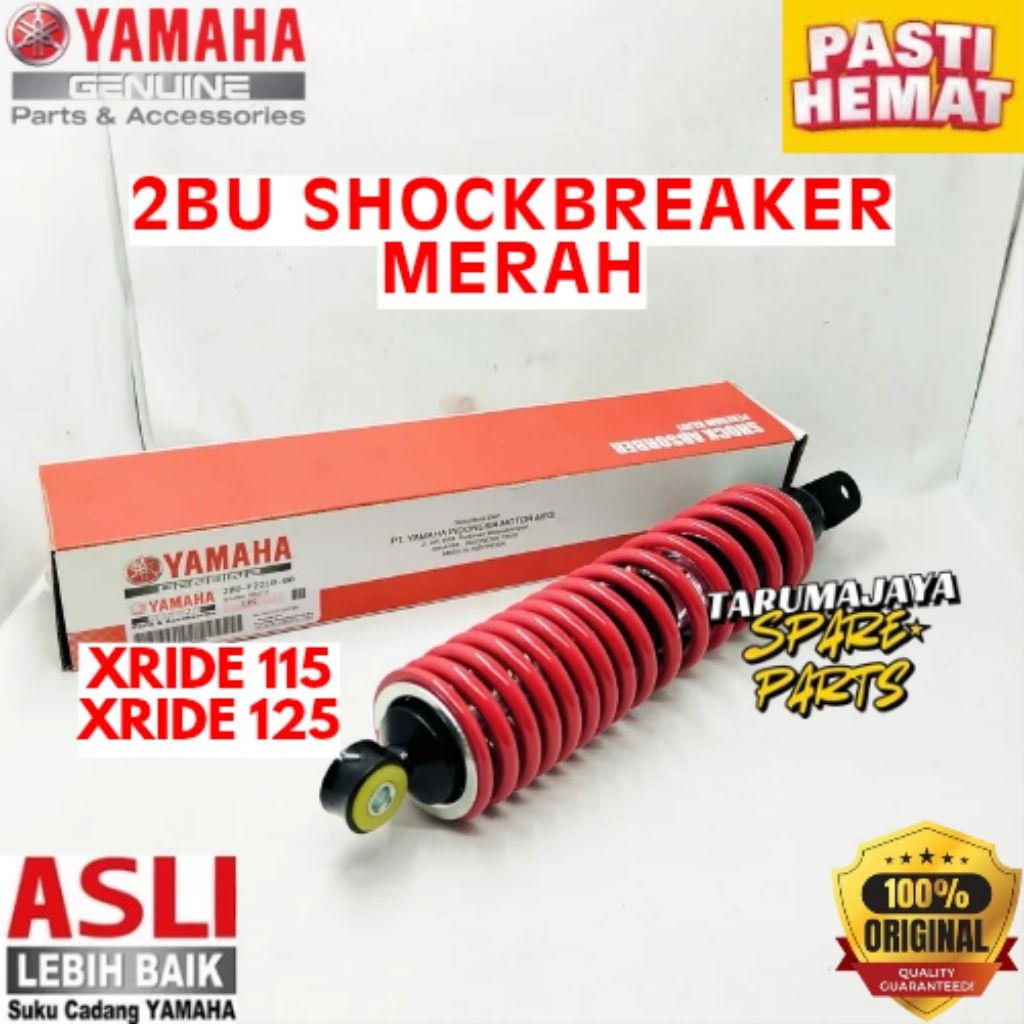 SHOCKBREAKER ORIGINAL YAMAHA KODE 2BU MERAH, SHOCKBREAKER XRIDE 115, SHOCKBREAKER XRIDE 125








